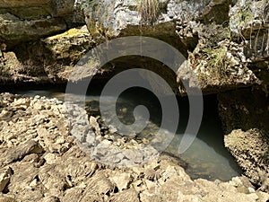 Source of the river GerovÃÂica, Zamost - Region of Gorski kotar, Croatia / Izvor rijeke GerovÃÂice ili vrelo rjeÃÂice GerovÃÂice photo